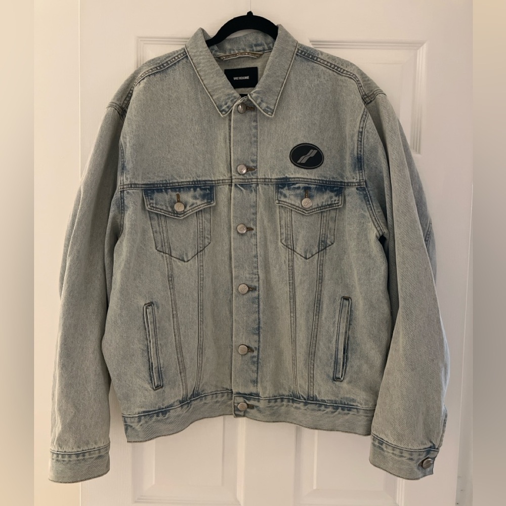 {SOLD} WE11DONE Denim Jacket – Size Medium